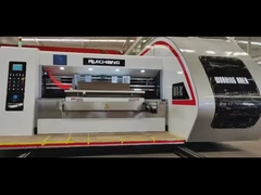 Máy cắt khuôn quay Máy hộp carton sóng điện