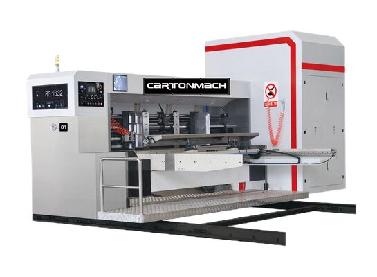 Simens Plc Powered Corrugated Carton Box Machine  Corrugated Cardboard Packaging