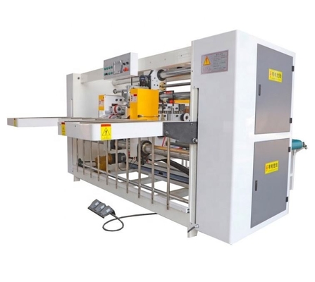 Tự động một mảnh khâu dây chuyền hộp carton làm máy