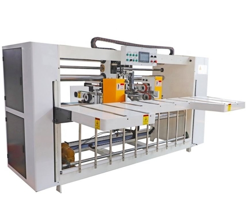 Tự động một mảnh khâu dây chuyền hộp carton làm máy
