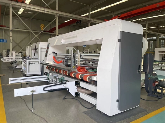 Máy hộp carton lốp Gluer Corrugated Cấu trúc nhỏ gọn