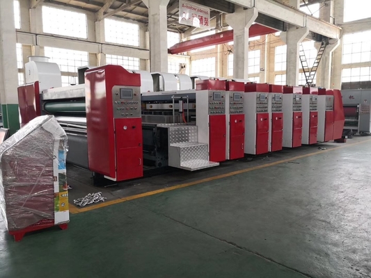 Máy in Flexo Printer Slotter Box Box
