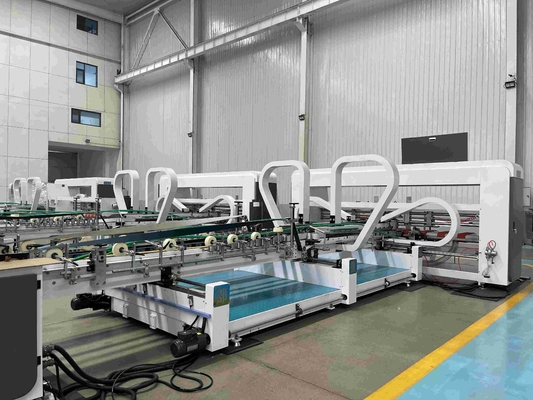 Máy tự động Folder Gluer Stitching Corrugated Carton Box