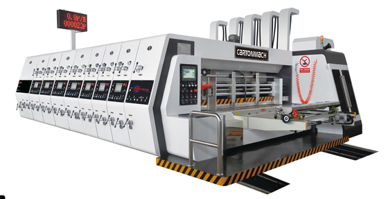 Carton làm Flexo máy in Slotter Rotary Die cắt máy