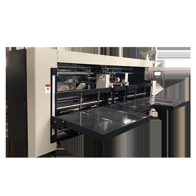 Các tông Servo Motor Carton Stitcher Sóng đôi bán tự động