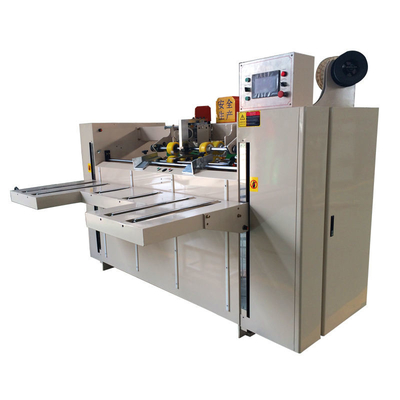 Máy khâu hộp carton một mảnh bán tự động cho bảng sóng