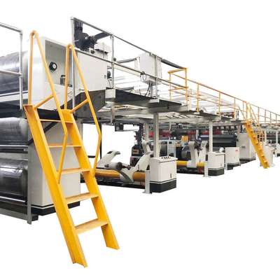 Dây chuyền sản xuất các tông sóng 5 lớp Delta Máy đóng thùng Một cây sáo