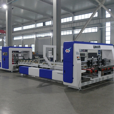 Máy dán thư mục hộp carton sóng hoàn toàn tự động