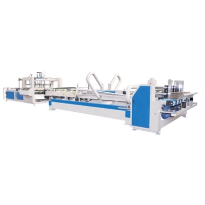 Thư mục thùng carton hoàn toàn tự động Gluer Máy đóng gói các tông sóng