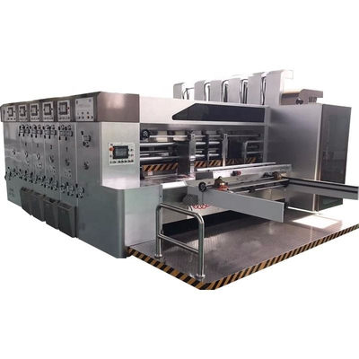 Pizza Box Flexo Printer Slot Máy cắt chết