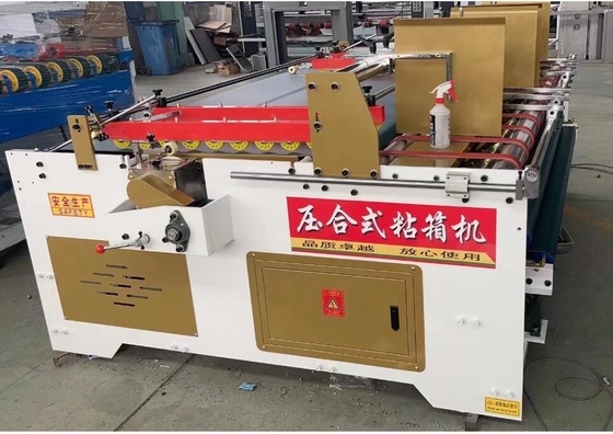 Máy dán hộp carton bán tự động cho lông lợp