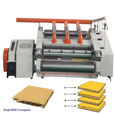 Máy đơn mặt không ngón tay CE cho hộp hộp 1600mm
