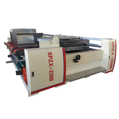 Máy hộp carton lốp gấp đôi Gluer 380V