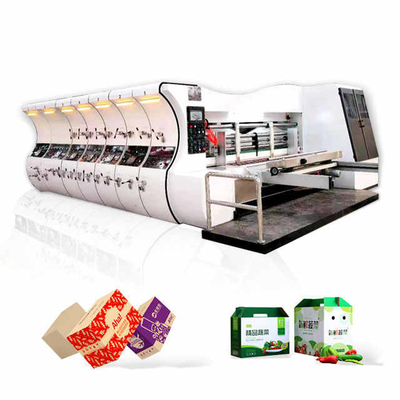 4 Màu hộp pizza hộp lồi máy Flexo làm