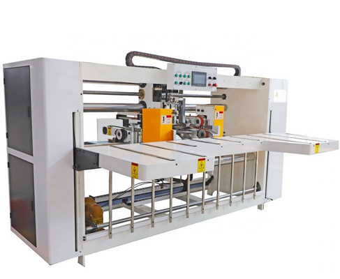 Tự động một mảnh khâu dây chuyền hộp carton làm máy