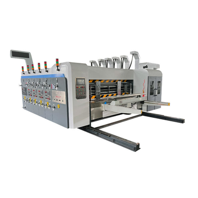 Máy in Slotter Die Cutter đóng gói hộp carton lồi