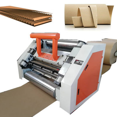 E Flute 1400mm Máy sóng một mặt tự động cho các sản phẩm hộp carton các tông