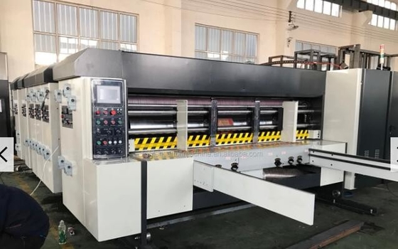 Hộp Carton Hai màu In ấn Máy cắt bế tự động 150 chiếc / phút