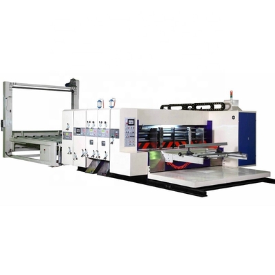 CE 5 Ply Flexo Printer Slotter Die Cutter Hộp carton sóng