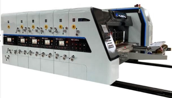Máy in 4 màu tự động Máy cắt khuôn Die Cutter Carton sóng